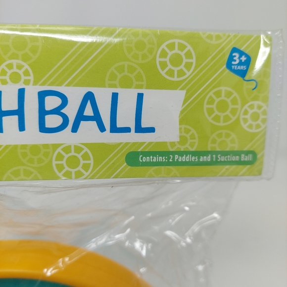 Super Catch Ball 3 Piece Paddle Backyard Game Toss Throw Outdoor Sports Summer - Picture 3 of 6